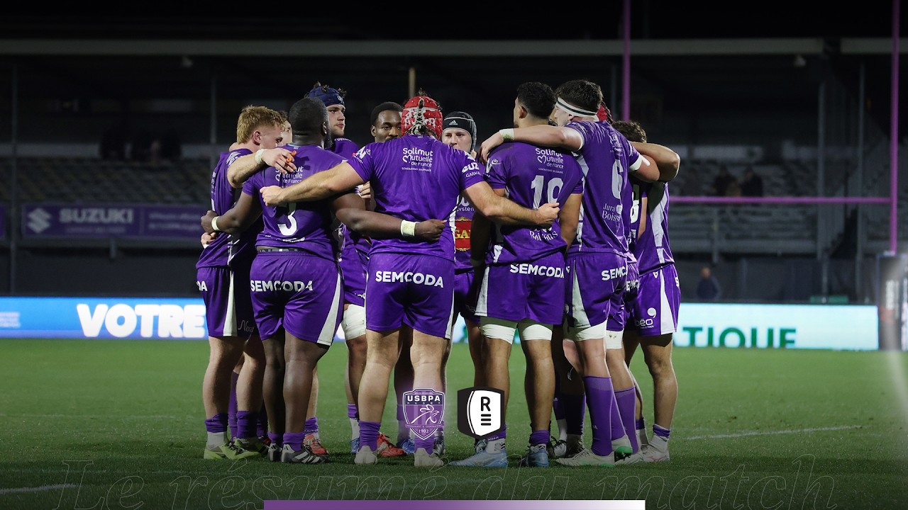 [RÉSUMÉ - J21 NATIONALE - 25/26]  USBPA Rugby vs Rennes Etudiants Club