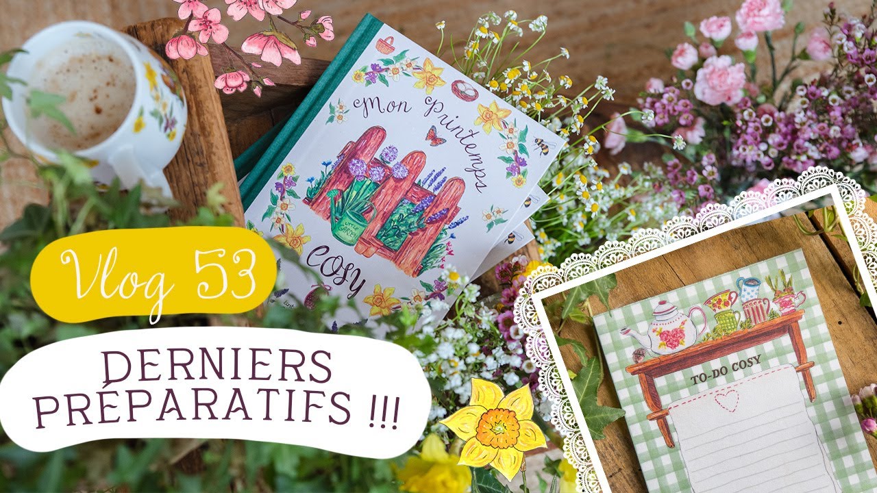 #VLOG53 🌼 Réceptions des bloc-notes et préparation de la vente !!!! 🌼