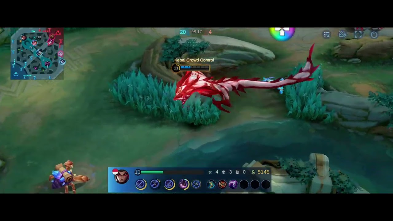 Yu Zhong Gameplay E101 #yuzhong #moba #mobilelegends