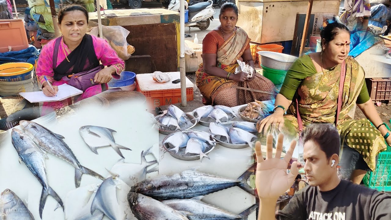 Versova fish market aisa kya hua video Se sab mausi log gussa Mumbai Versova fish latest video 
