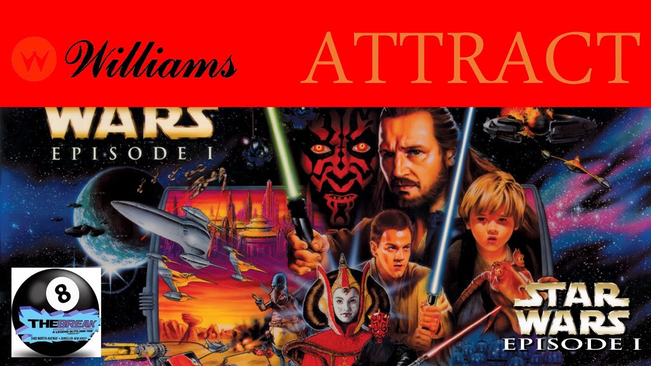 Star Wars: Episode 1 Pinball - Attract Mode