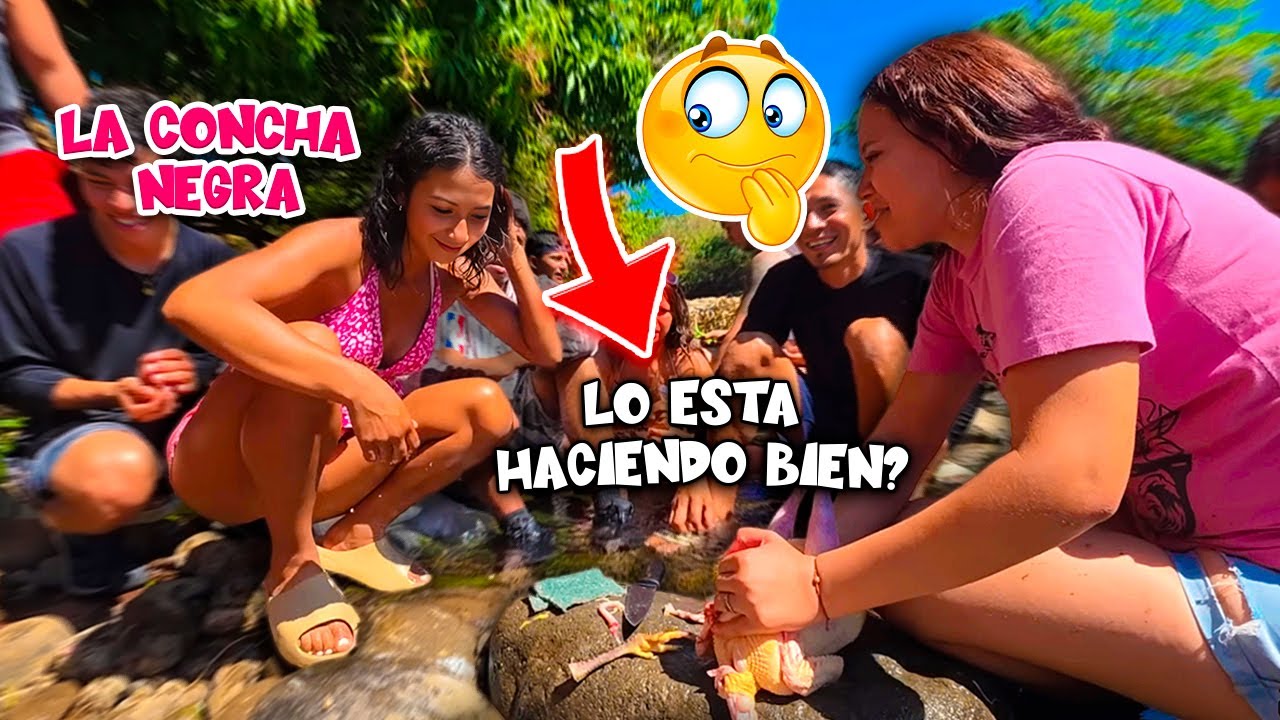 Pusimos a prueba a Marcela aliñando una gallina 🤔puede?