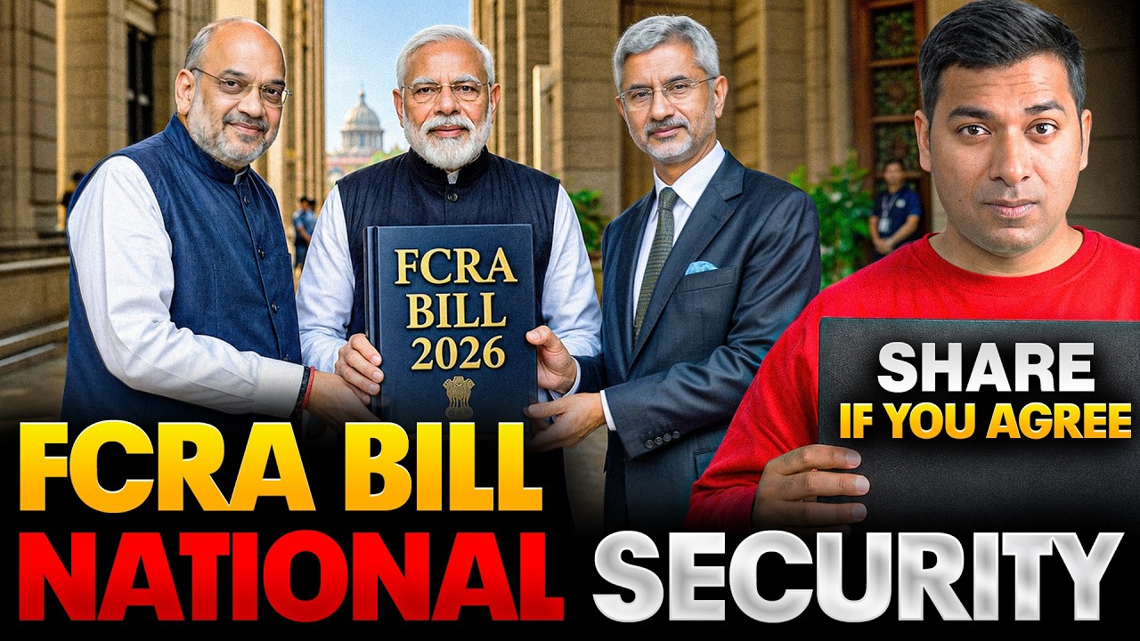 🚨BIG NEWS FCRA Amendment Bill 2026 Explained | SHOCKING Rules of India's New FCRA Law&nbsp;| VR Raja