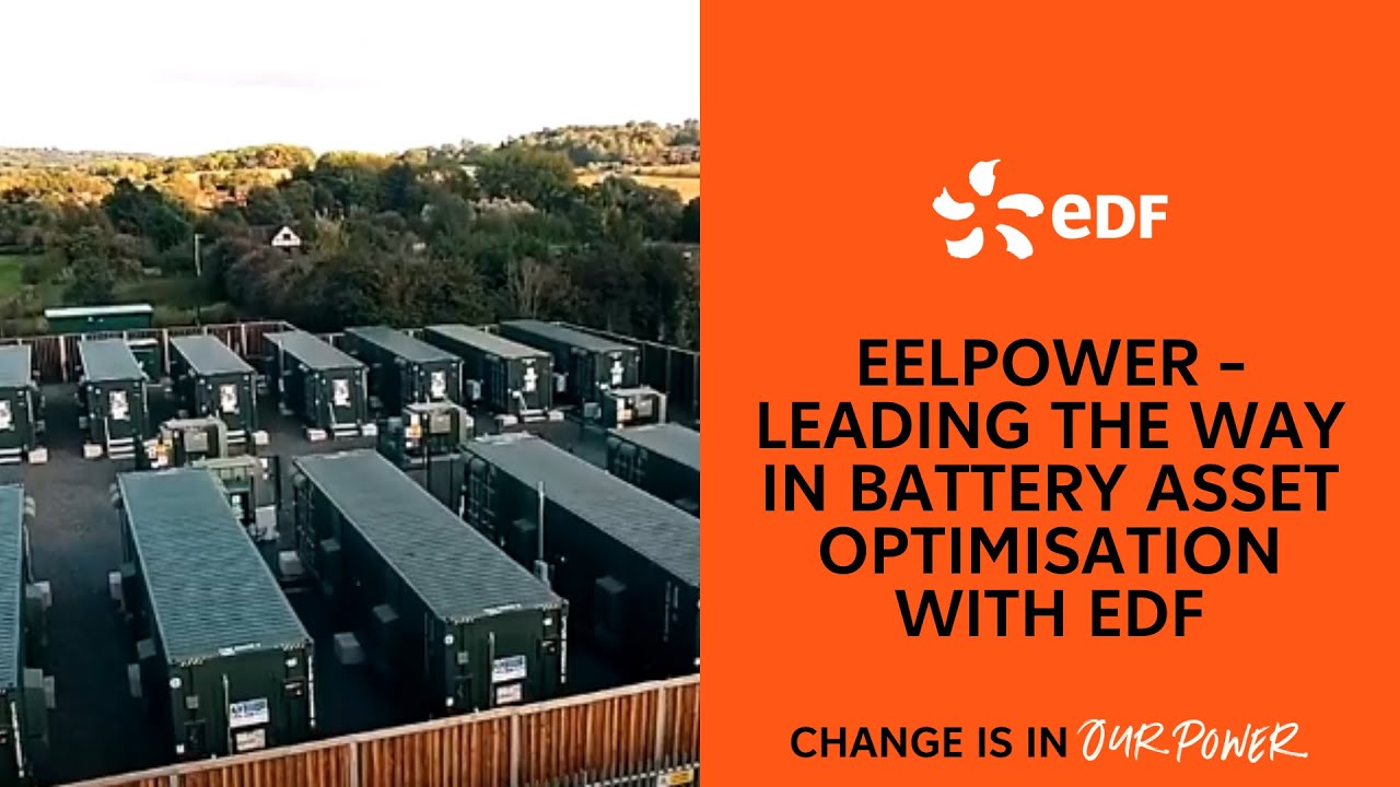 Eelpower – Leading the Way in Battery Asset Optimisation with EDF