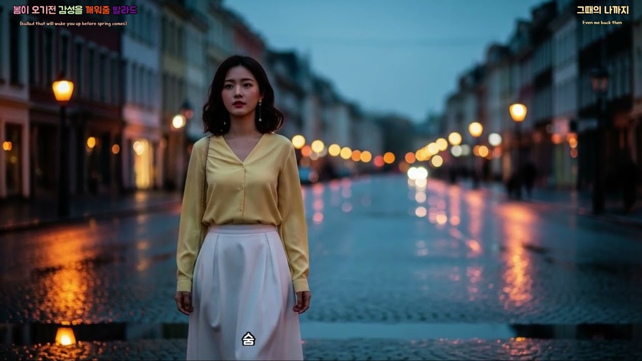 봄에 잘어울리는 감성 발라드 - 그때의 나까지 (s122) #ballad #발라드