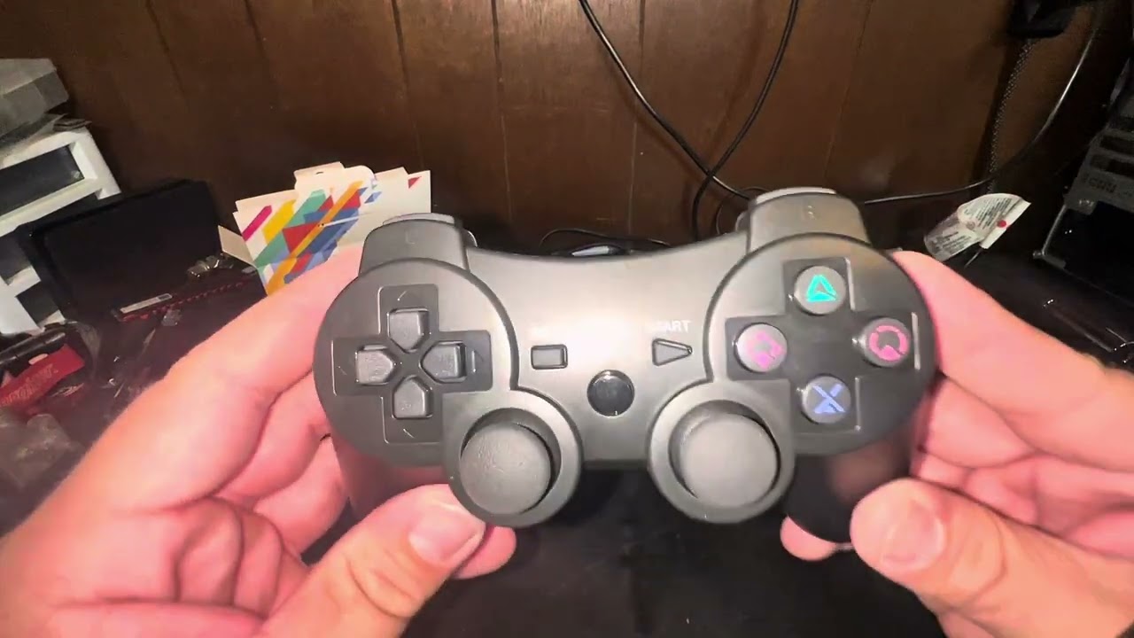 XYAB Spector wireless PS2 controller unboxing and review