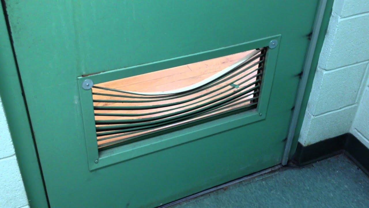 Conversation through the door