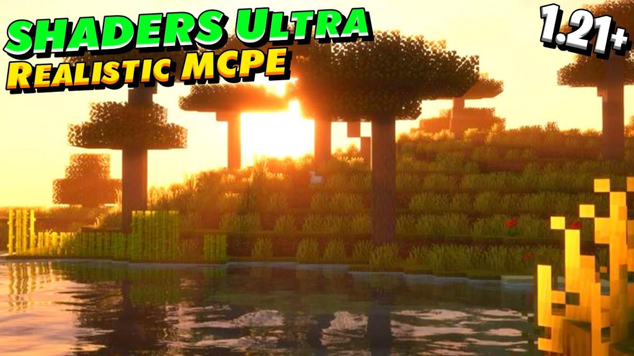 Best Realistic Shaders for MCPE 1.21+ | No Lag Newb x Dragon Reimagined Render Dragon Support