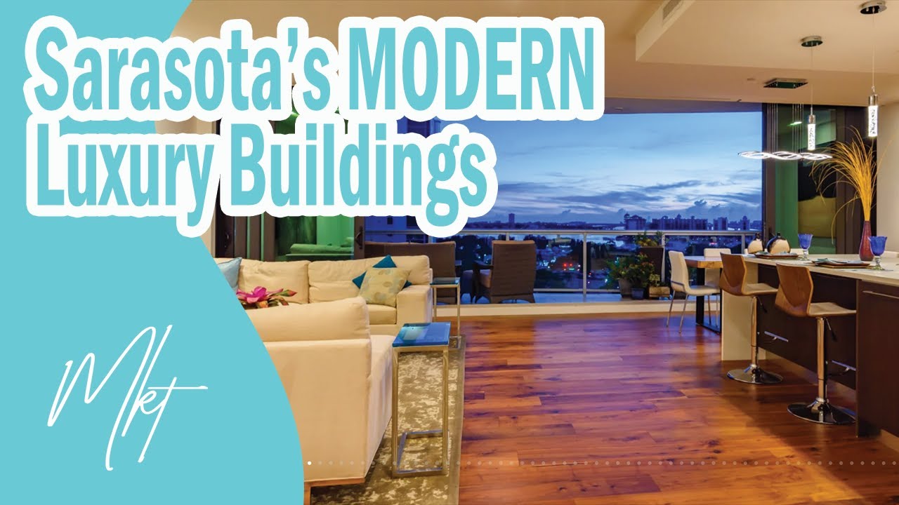 NEW Modern Buildings in Downtown Sarasota  |  Luxury Condos