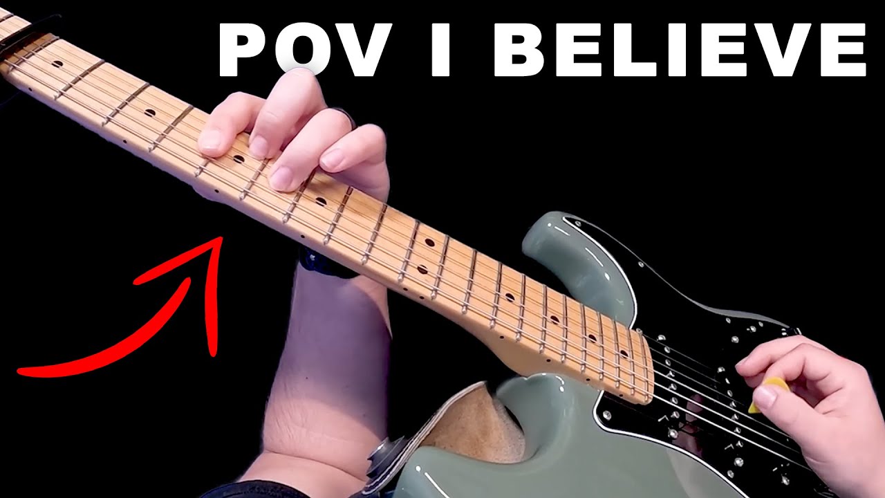 Charity Gayle - I Believe (POV Lead Guitar Play-through)