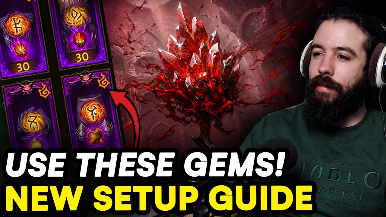 NEW BEST Legendary Gems for ALL CLASSES & RESO in Diablo Immortal