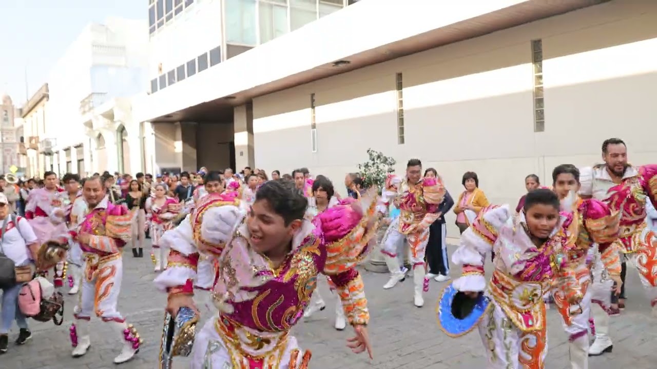 Parade in Lima, Peru for Independence day Celebration