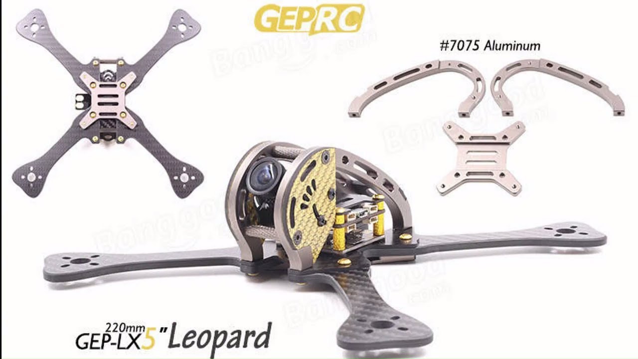 GEPRC GEP LX5 X220 Carbon Fiber Frame