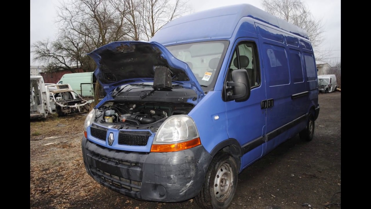 RENAULT MASTER 2,5DCI 1998-2010  Razborka-bus.com.ua