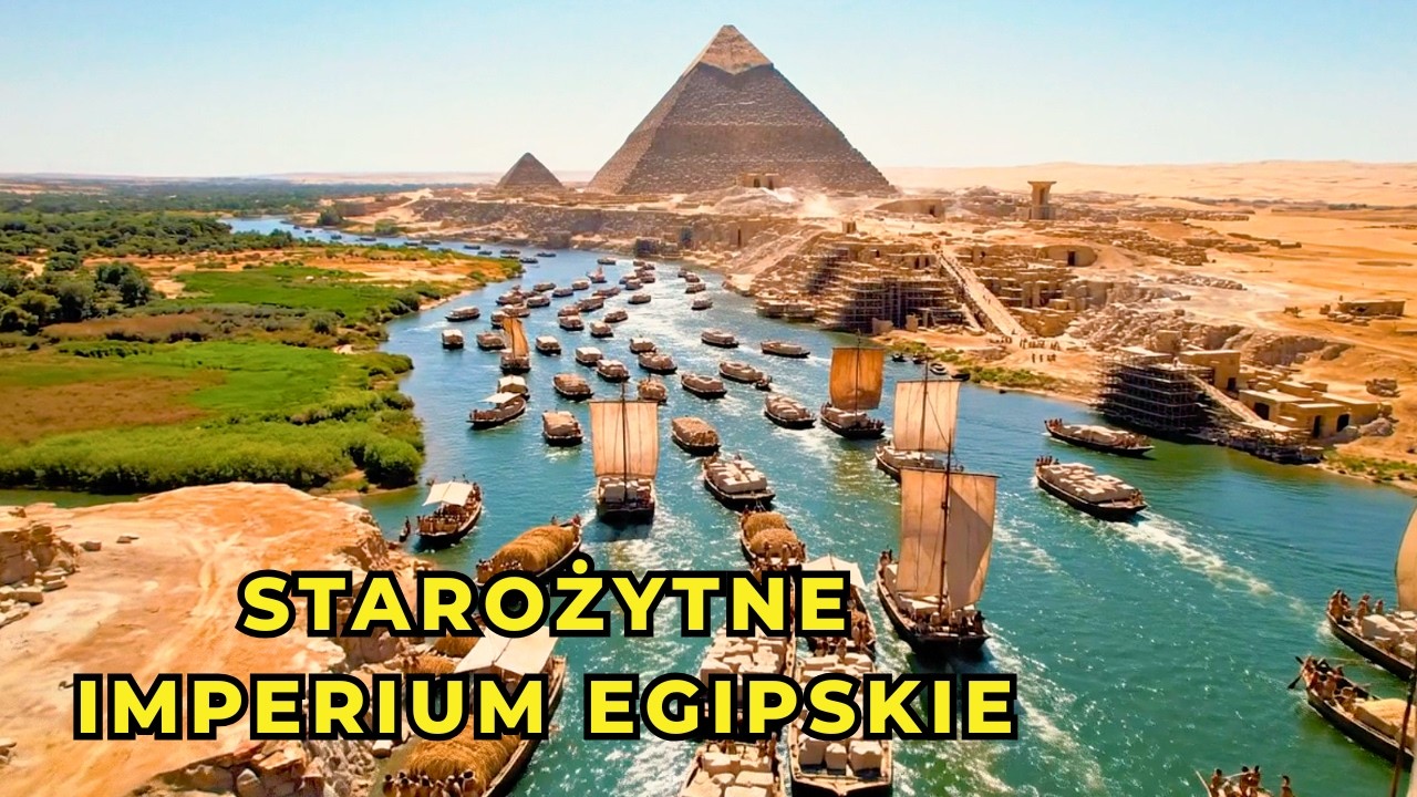 STAROŻYTNE IMPERIUM EGIPSKIE | EGIPT Z GÓRY (CAŁY ODCINEK) RZEKA NIL