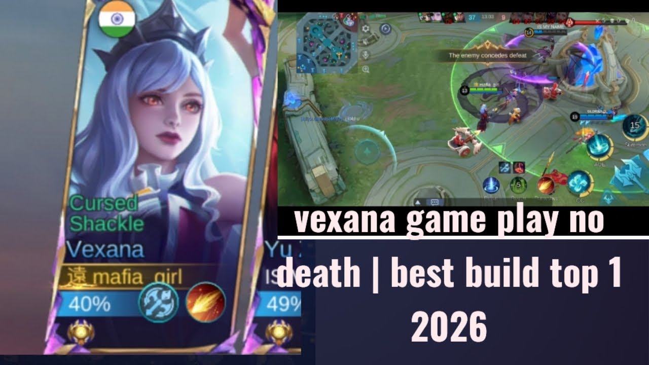 Vexana game play| vexana combo best build top 1| #mobilelegend #mlbb#viral #vexanagameplay 