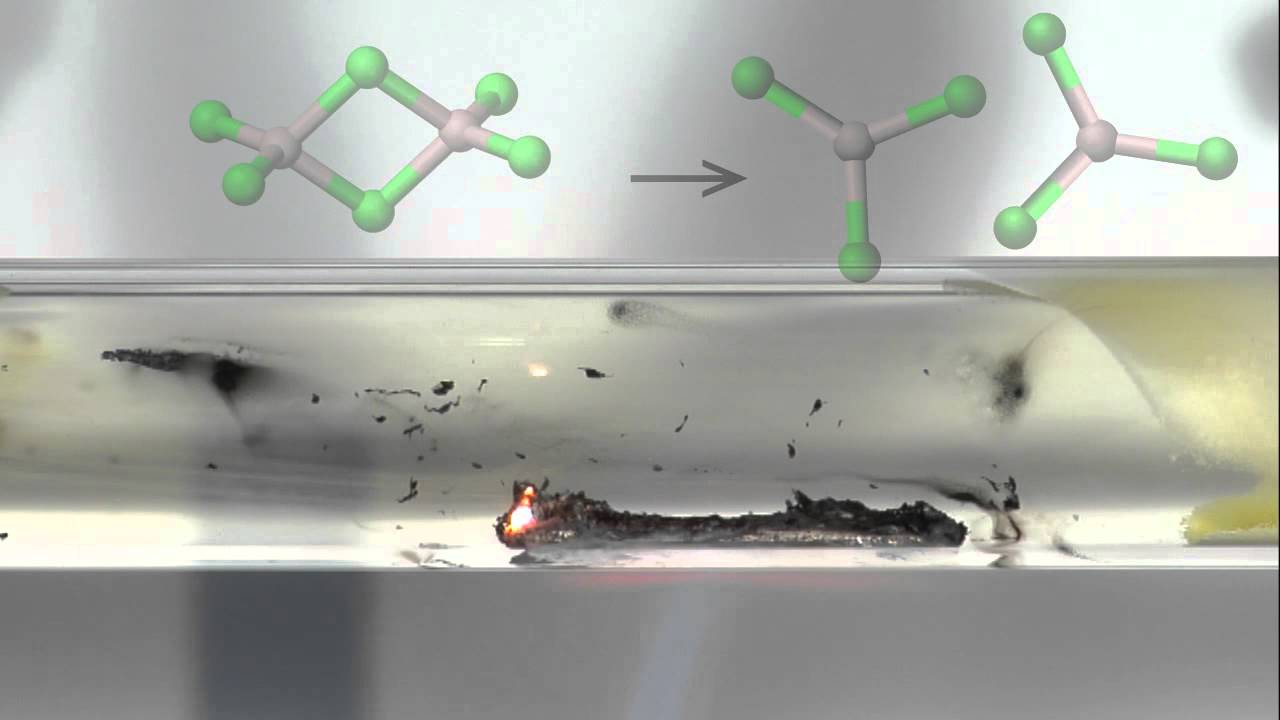 Reaction Al,Cl2