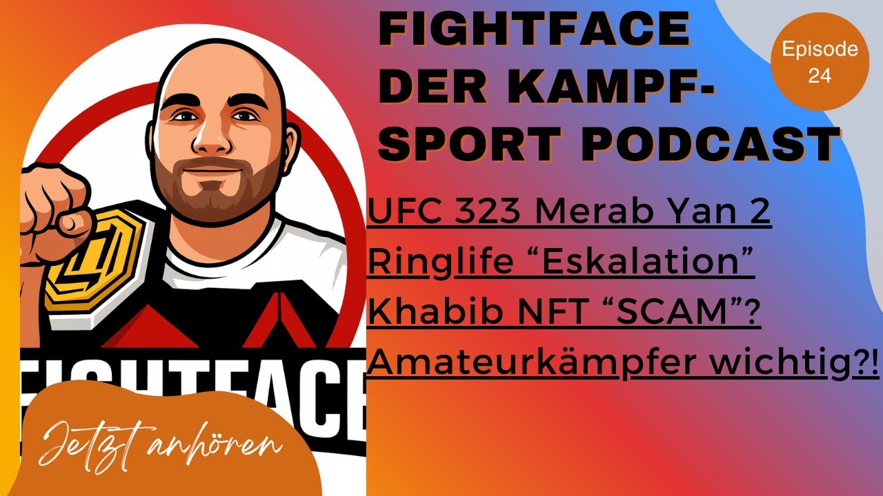 FightFace Podcast #24 UFC 323 Merab Vs. Yan 2, Ringlife 