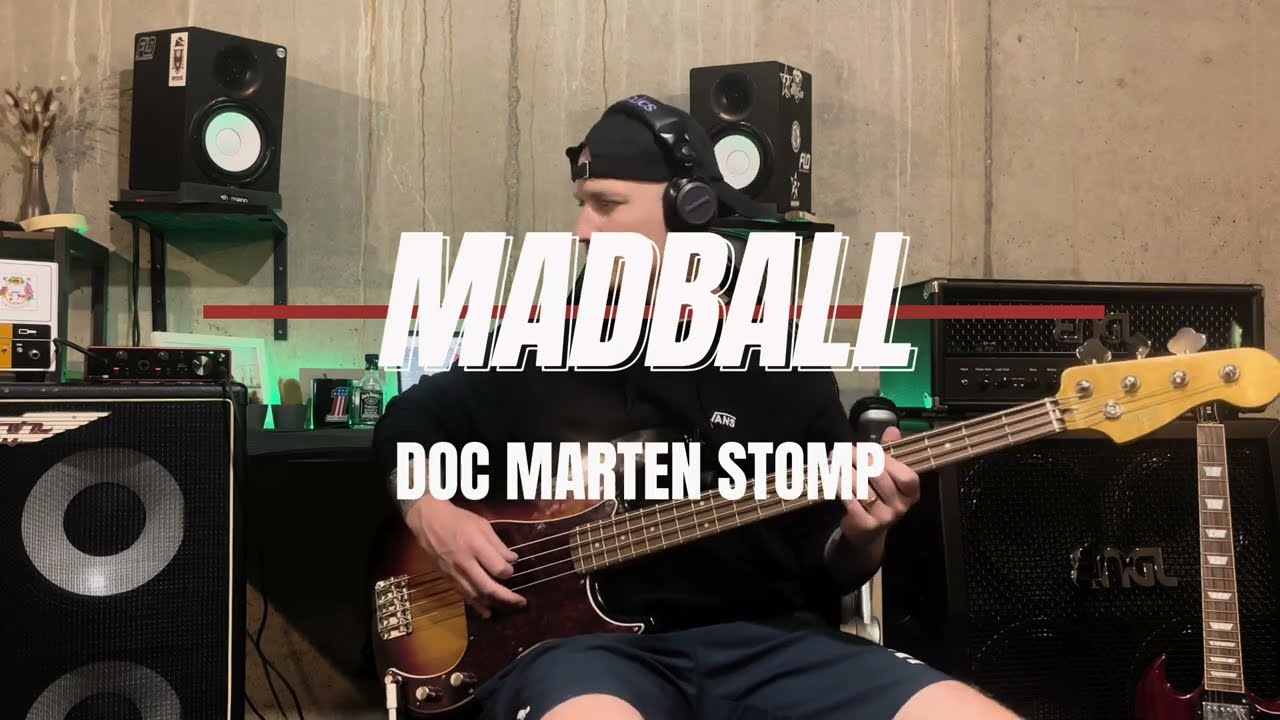 MADBALL - Doc Marten Stomp (bass cover 2024)