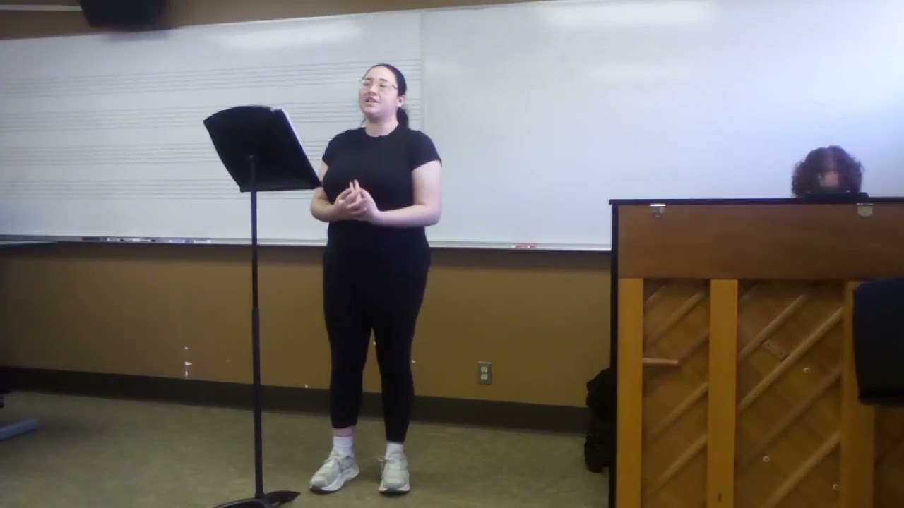 Ribbons down my back musical theatre class Sophia Brock