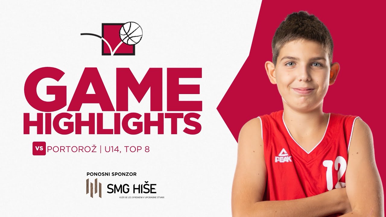 BBČ Maribor beli vs. Portorož 58:74 | U14, TOP 8 + FULL BOXSCORE🏀