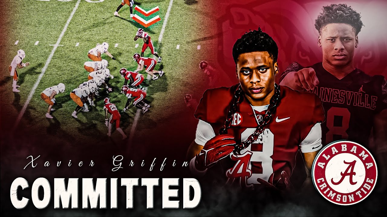 Alabama has a COMMITMENT from a TOP 5 STAR LINEBACKER in 2026 | Xavier Griffin #WRE26