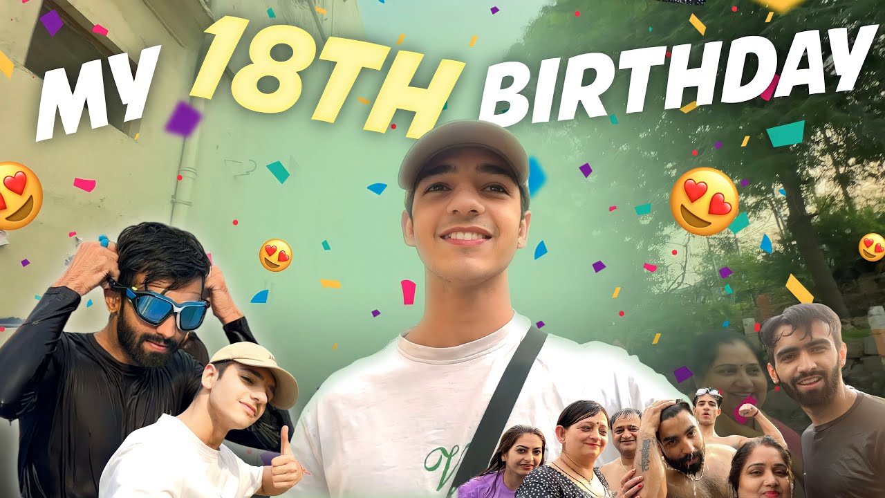MY 18TH BIRTHDAY 🥳🎂 | THE FAMILY TRIP 👨‍👩‍👧‍👦🚗 | VLOG - 90 |  @tarunkinragaming @tarun_kinra