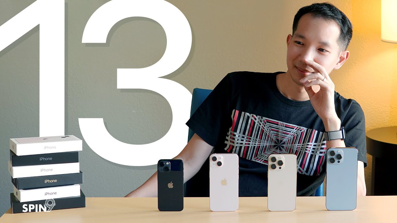 [spin9] รีวิว iPhone 13 จัดเต็มทุกรุ่น – เหมาะกับใคร ใครควรอัพเกรด?
