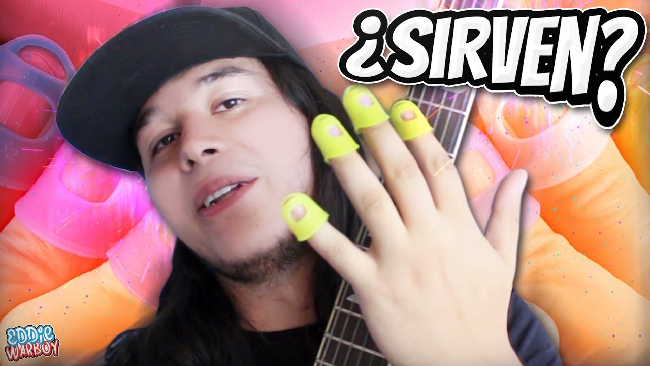 PROTECTORES DE DEDOS PARA GUITARRA ¿SIRVEN? | Eddie Warboy