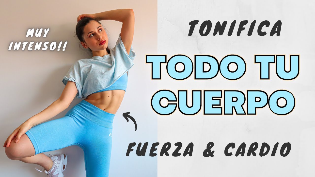 45 min AUMENTAR MÚSCULO Y PERDER GRASA - Ejercicios para cuerpo completo – FULLBODY EN CASA
