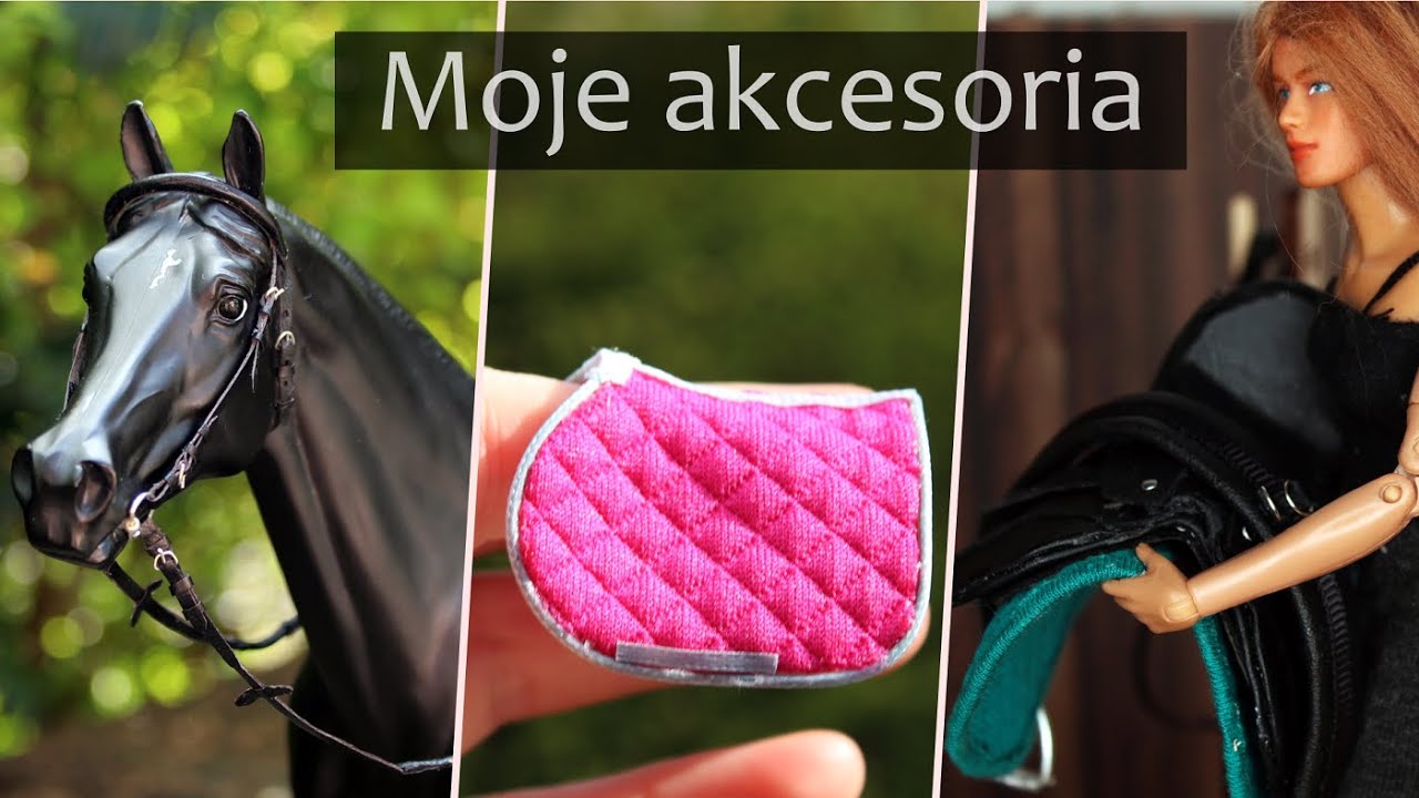 Moje akcesoria na modele koni Breyer, Schleich itd | przegląd kolekcji ręcznie robionych akcesoriów