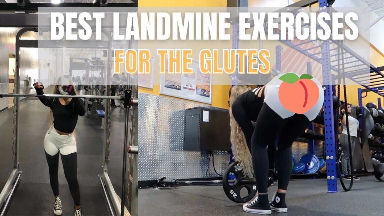 BEST LANDMINE EXERCISES FOR THE LEGS & GLUTES | How To Build Your Booty