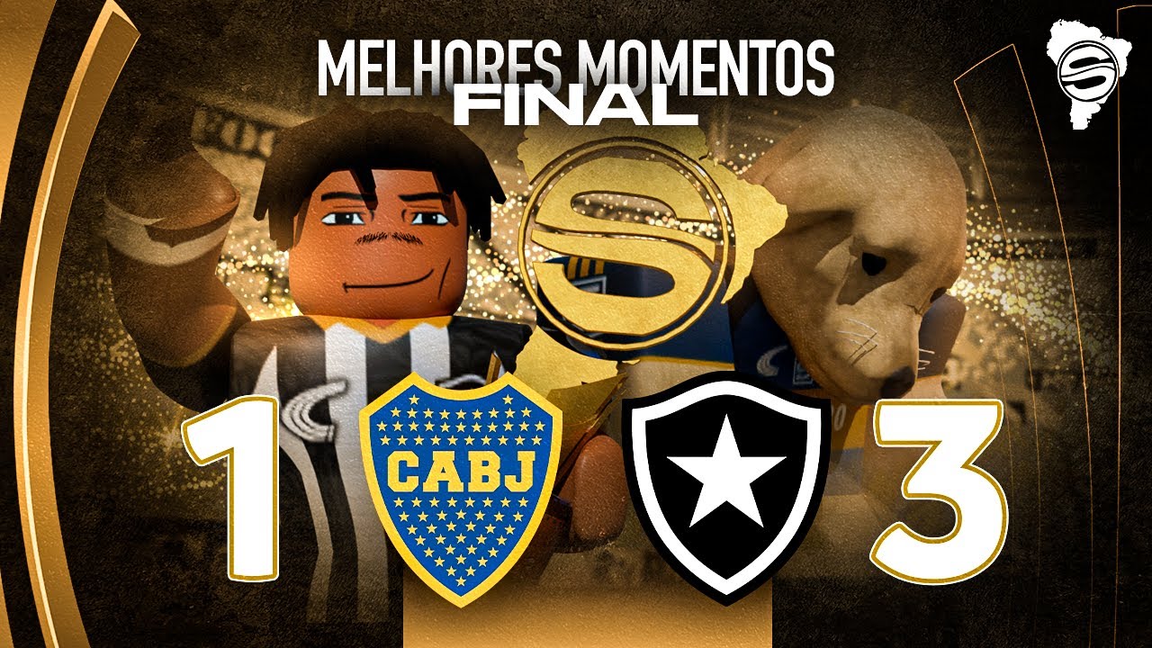BOCA JUNIORS 1x3 BOTAFOGO | MELHORES MOMENTOS | COPA ROBLOX | FINAL | PÊNALTIS