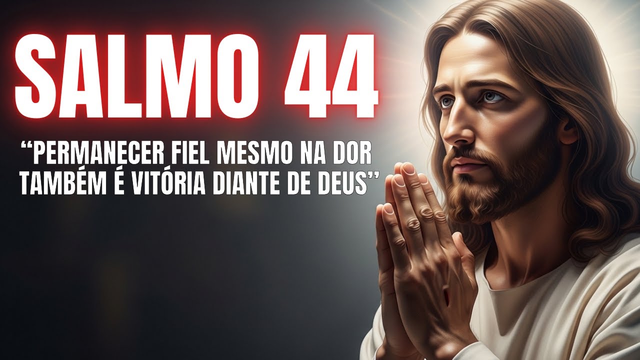 PERMANECER FIEL NA DOR TAMBÉM É VITÓRIA  ORAÇÃO PODEROSA DO SALMO 44