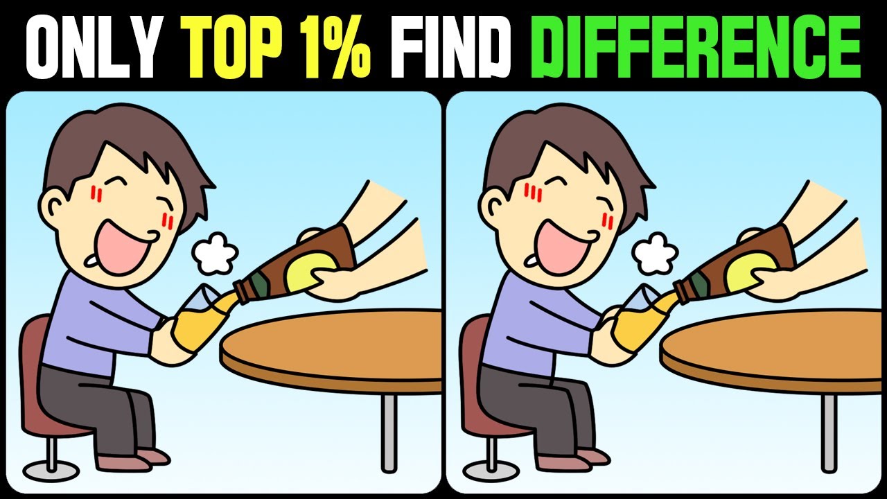 Spot The Difference : Only Genius Find Differences [ Find The Difference #514 ]