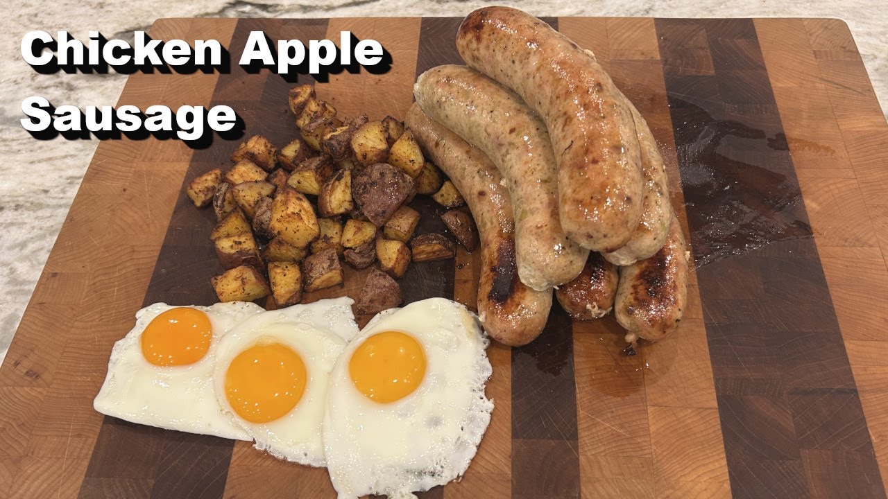 How to Make CHICKEN APPLE SAUSAGE - The New Best Breakfast Sausage