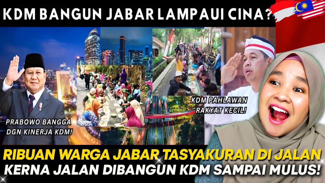 KDM DI SERBU WARGA JABAR! Jalanan Jabar Terlalu Mulus? Warga Tasyakuran Untuk KDM! PRABOWO BANGGA