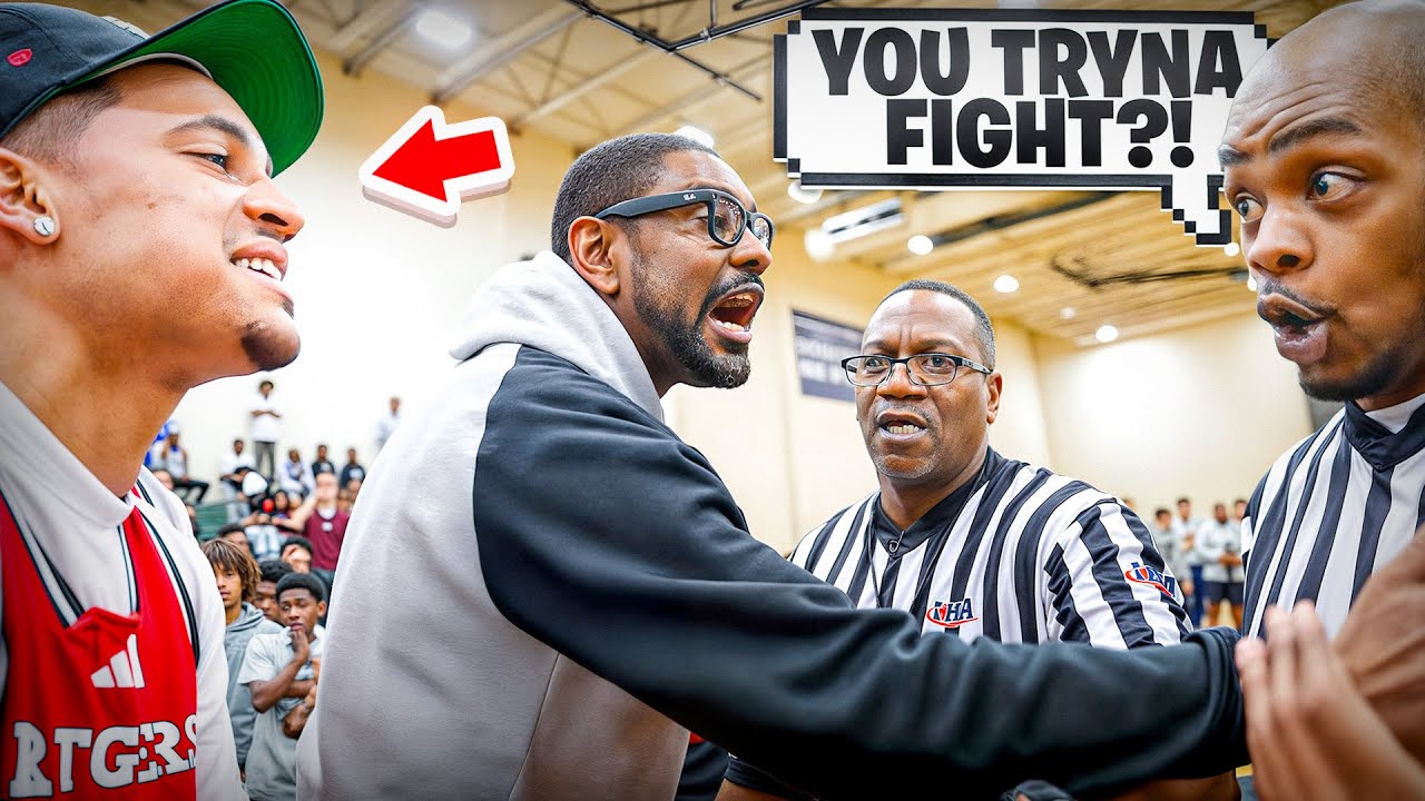 I ALMOST FOUGHT THE REF FOR RIGGING MY AAU GAME!