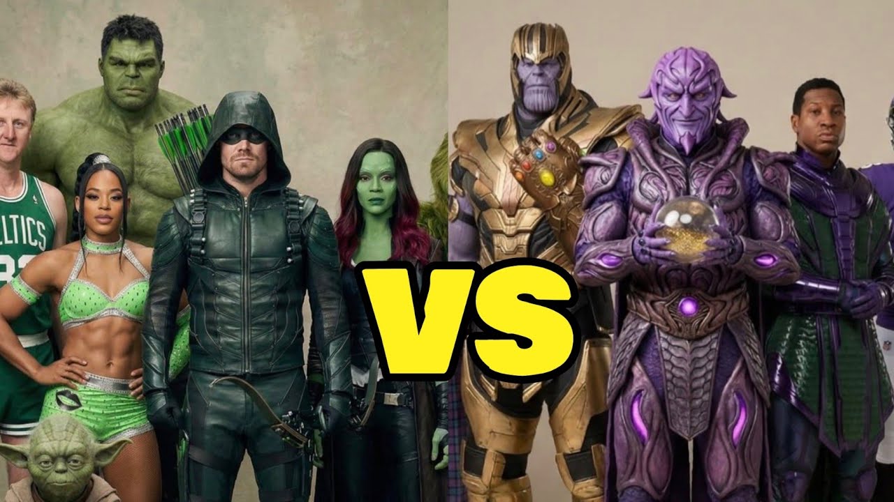 Кто победит? Какой цвет команды победит? Marvel - DC - Аниме - Могучие рейнджеры