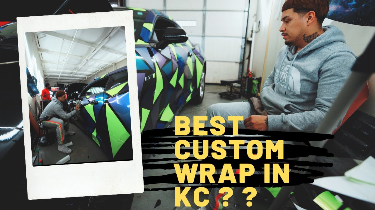 BEST CUSTOM WRAP IN KANSAS CITY‼️‼️‼️😱 (2020 LT1 Camaro)