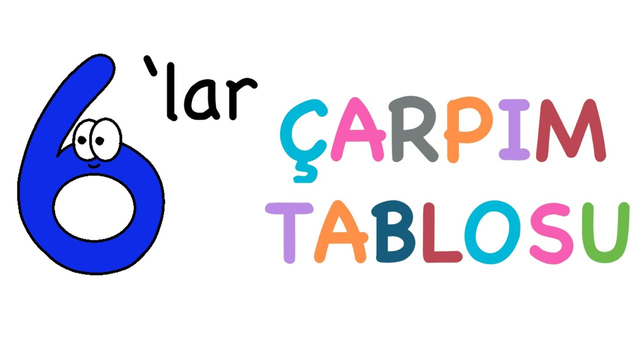 6’lar ÇARPIM TABLOSU - 10 TEKRAR