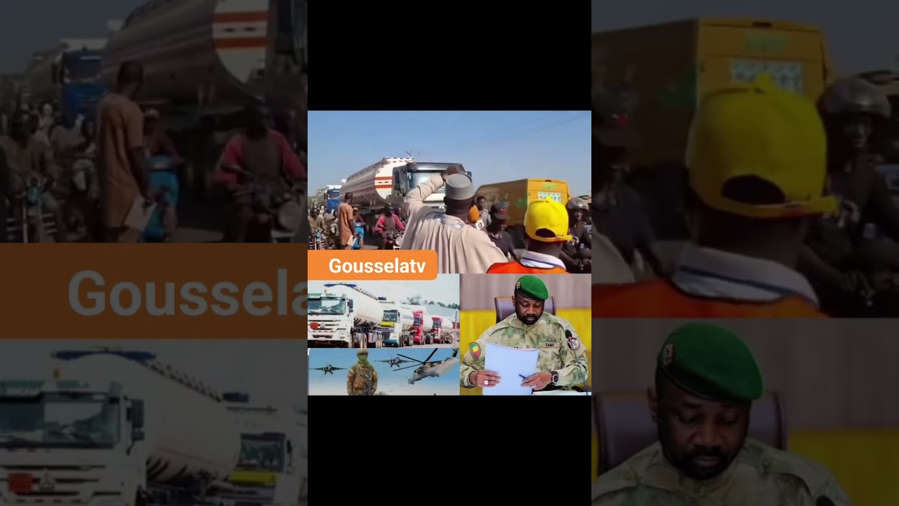 #gousselatv  boubou Mabel  bonne nouvelle plusieurs citerne carburant à rentrer Bamako aujourd'hui 
