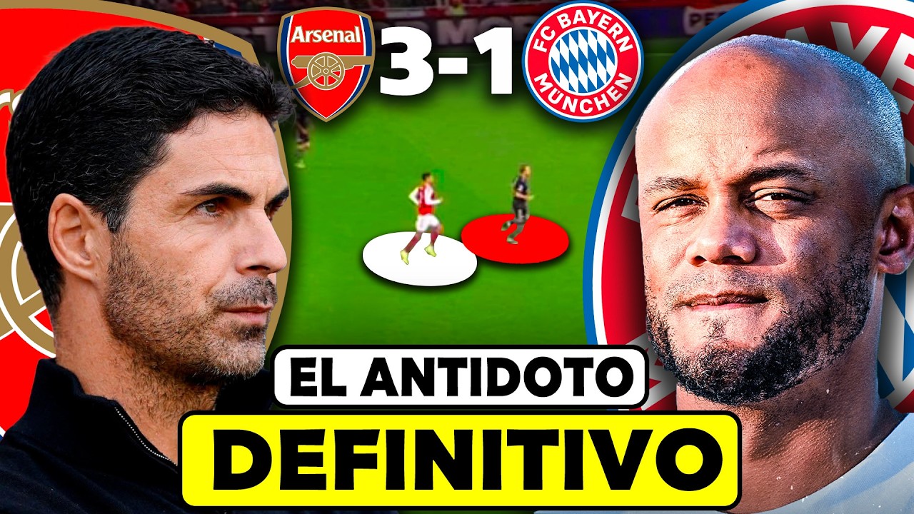 El plan LOCO de Arteta que dejó al Bayern EN SHOCK