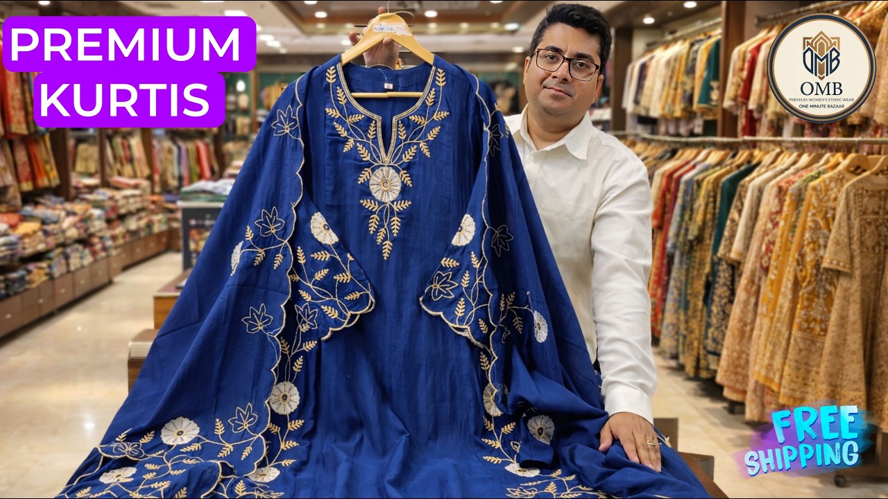 Premium Kurtis | Designer COTTON Suit | Cotton Women Kurta Set (PART 145)