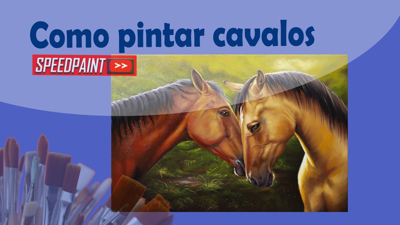 Como Pintar cavalos (speed paint)