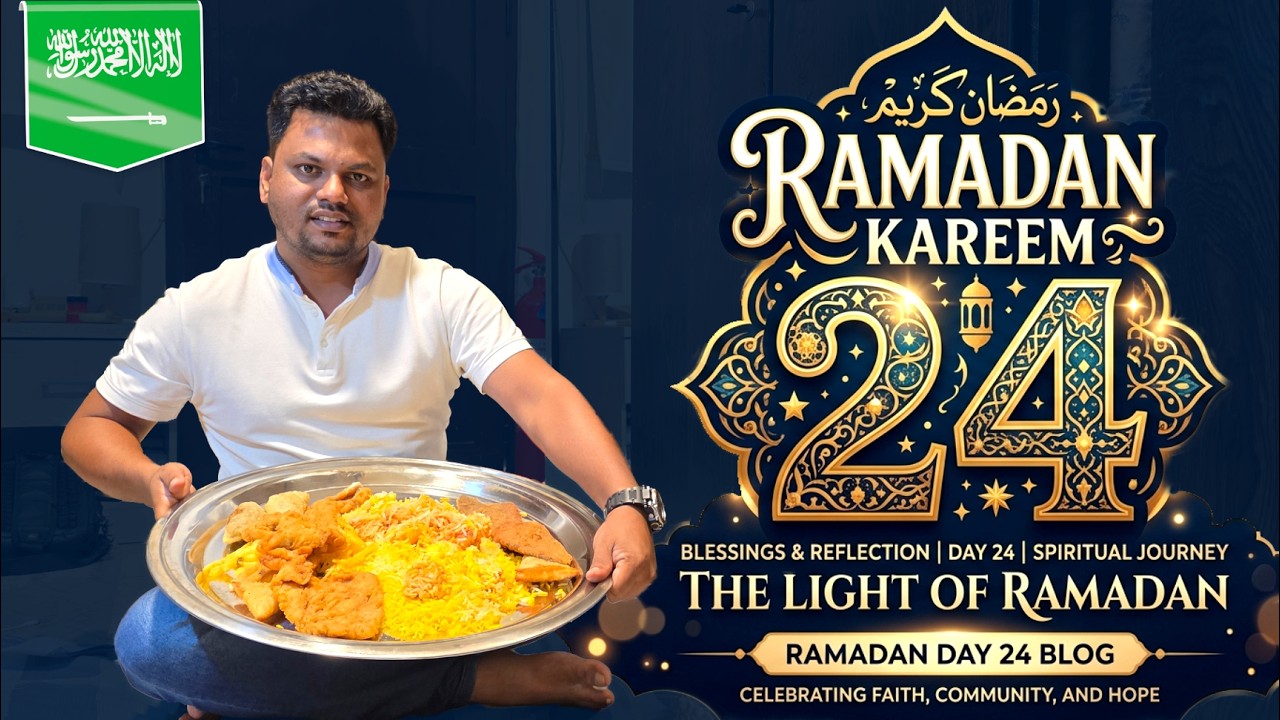 RAMADAN VLOG DAY 24: SUHUR, IFTAR AND MY DAILY ROUTINE