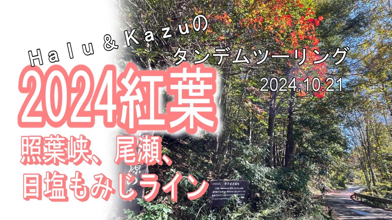 ゴールドウィングで行く紅葉ツーリング2024　第１弾は照葉峡。動画を見てからでも間に合う紅葉スポットも紹介。