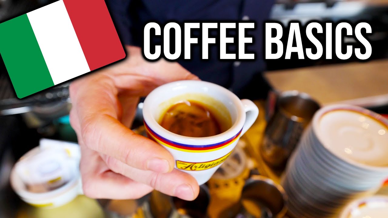 Как заказать кофе в Италии ☕🇮🇹