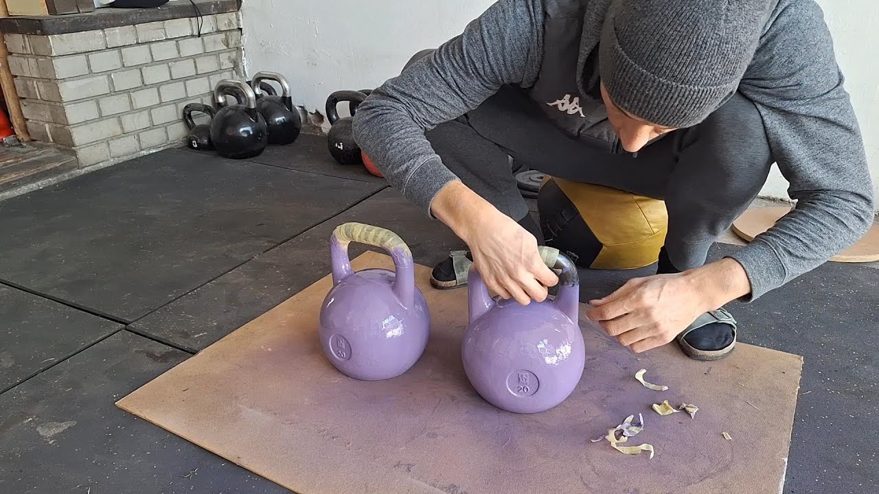 New paint for my kettlebells