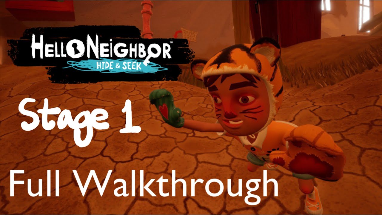 Hello Neighbor : Hide and Seek | Stage 1 | Collecting all Toys!